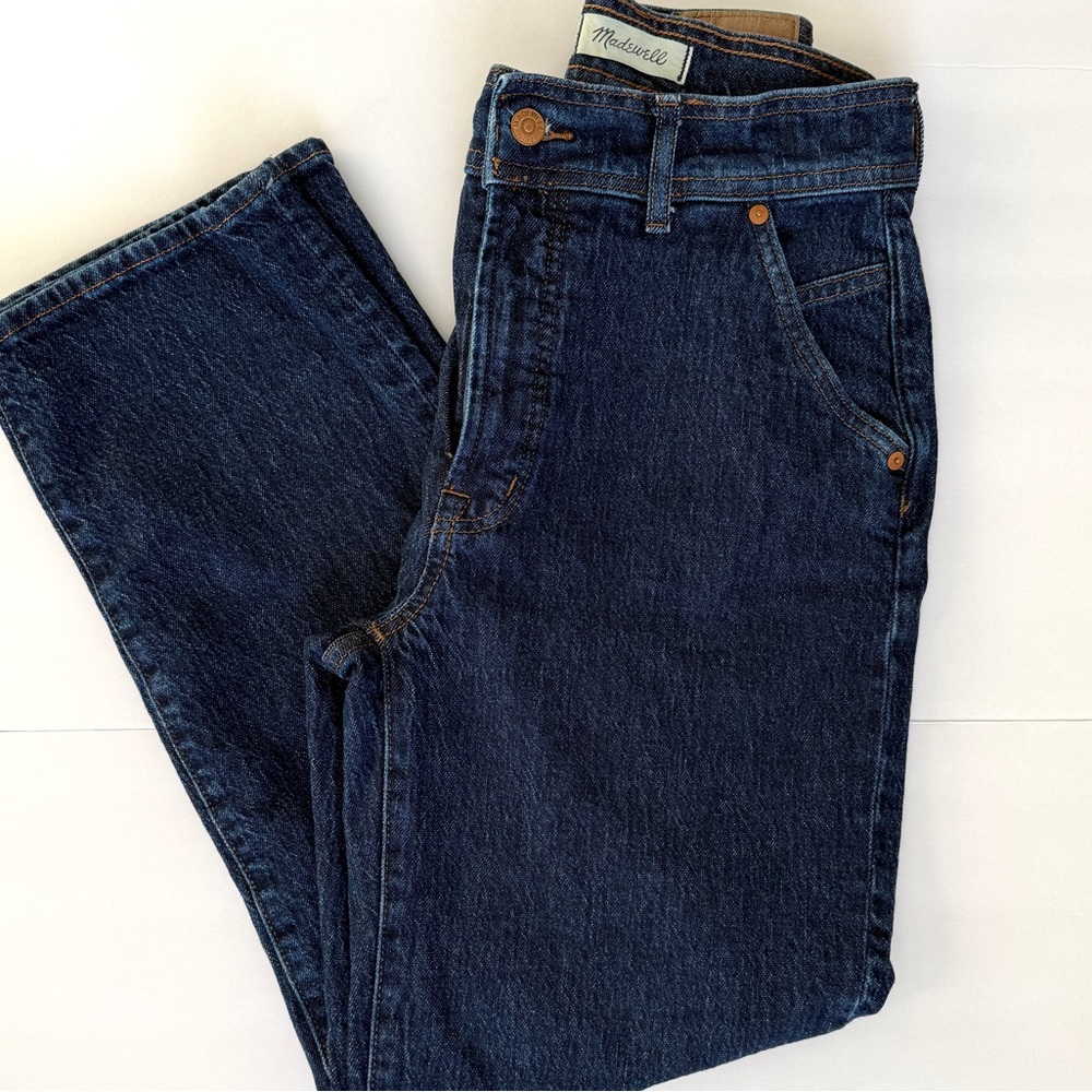 Madewell Perfect Vintage Straight Jean 27